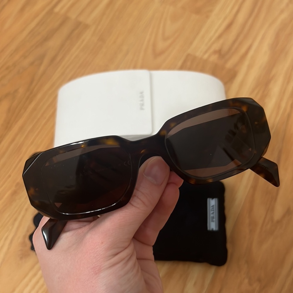 Prada Tortoise Shell Sunglasses - Picture 2 of 6